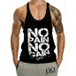 Preview: Gym Generation No Pain No Gain Stringer BLACK