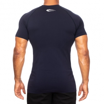 Preview: SMILODOX SEAMLESS T-SHIRT DUNKEL BLAU