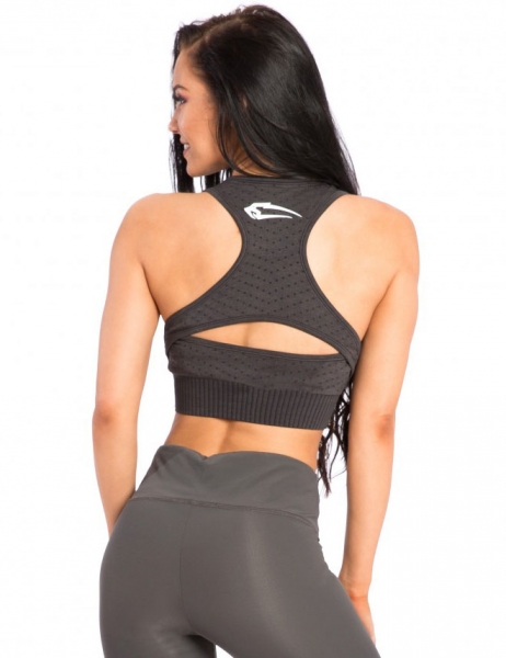 Smilodox Seamless Sport BH Fashioner Anthrazit